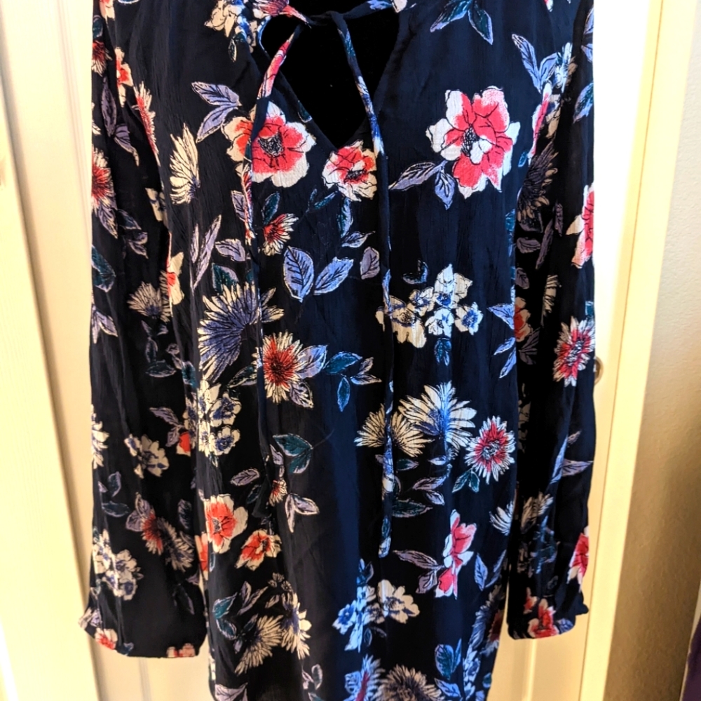 New w Tag- Lane Bryant Floral Top S 22